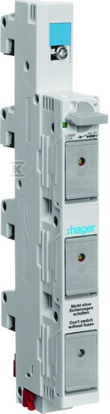 Rozłącznik bezpiecznikowy listwowy do szyn 60mm D01/D02/CH10 4P 63A 400VAC 60/110VDC L066M