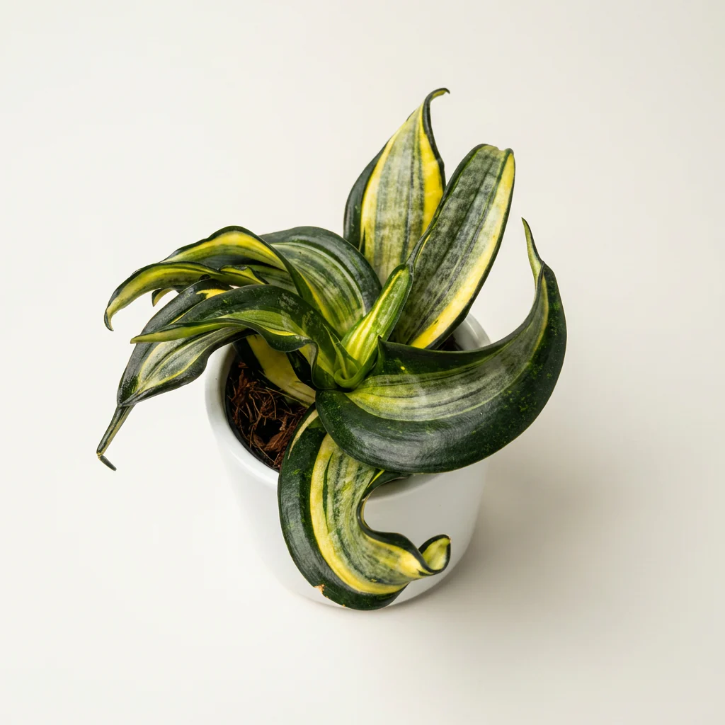 Sansevieria Hahnii 'Curly Spiral Star’