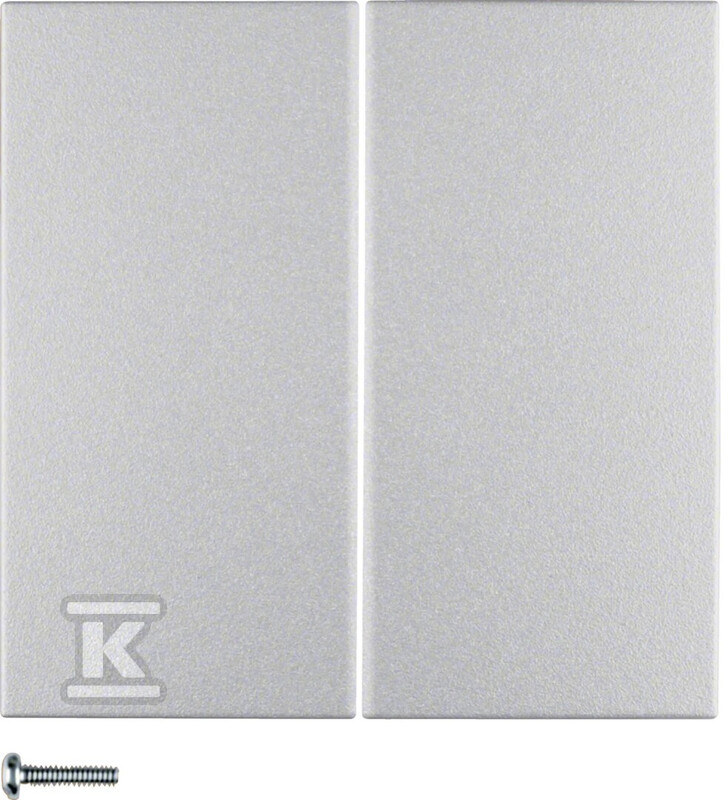 Przycisk 2-krotny alu, quicklink, B.KWADRAT/B.7 KNX RF 85146183