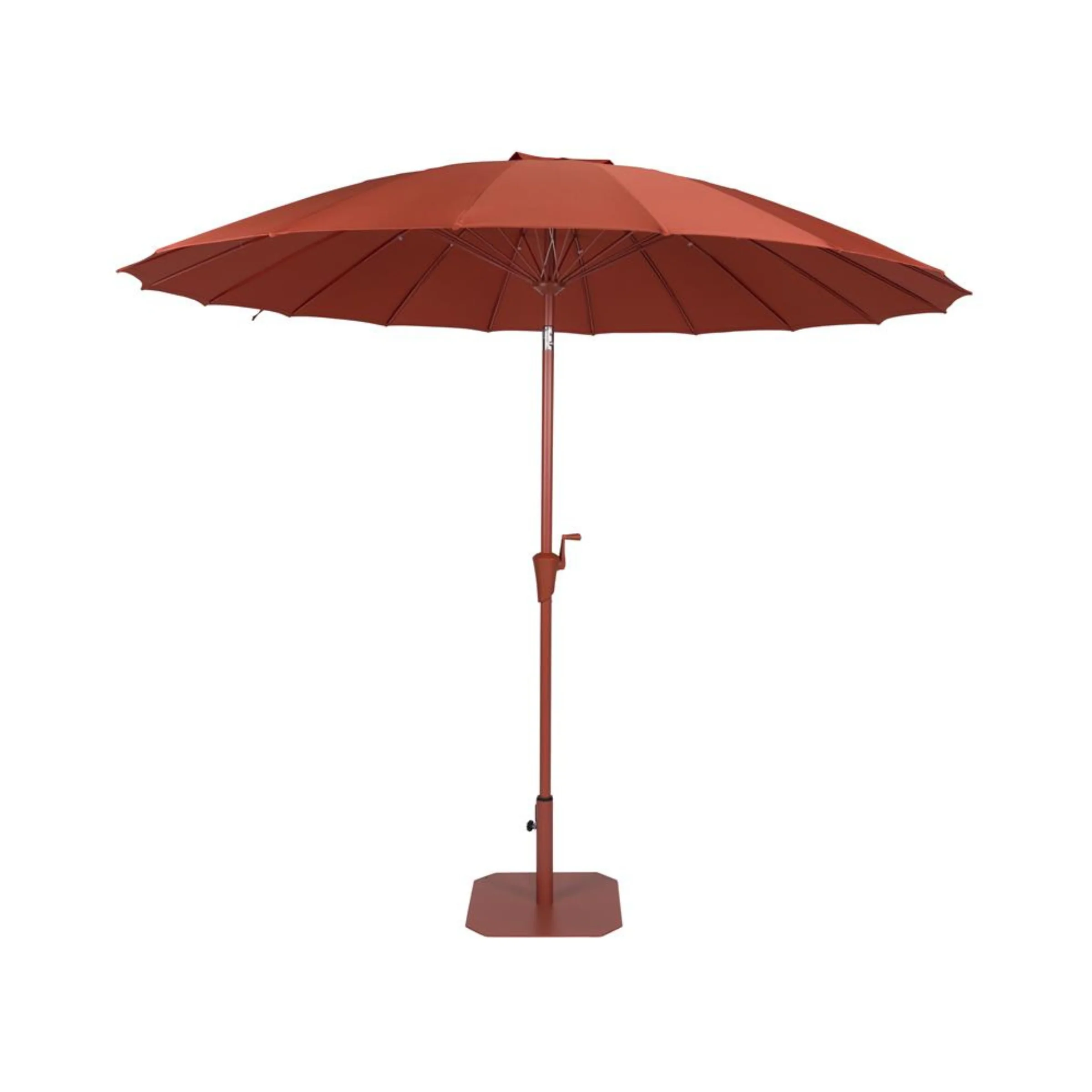 Parasol z podstawą SUNSHINE czerwony