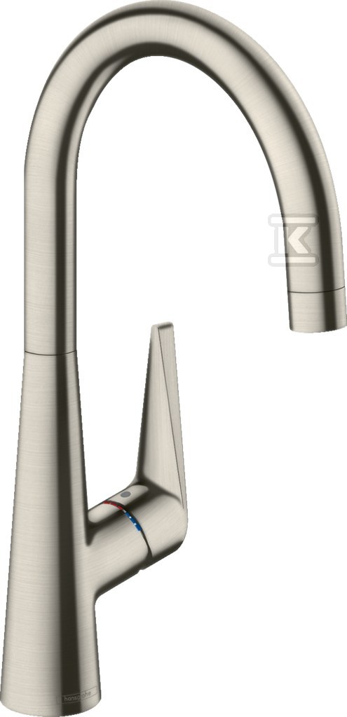 Bateria zlewozmywakowa Talis M51 jednouchwytowa 260, 1jet stal szlachetna 72810800