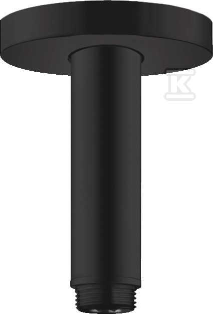 Przyłącze sufitowe S 100 mm czarny mat 27393670