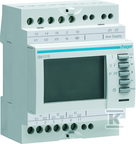 Miernik wielofunkcyjny modułowy, TrueRMS SM101E