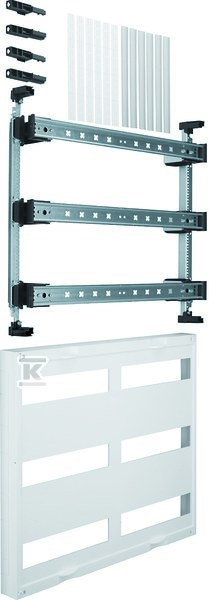 Blok dla aparatów modułowych montowanych poziomo 6x12M 450×500 mm UD32B1
