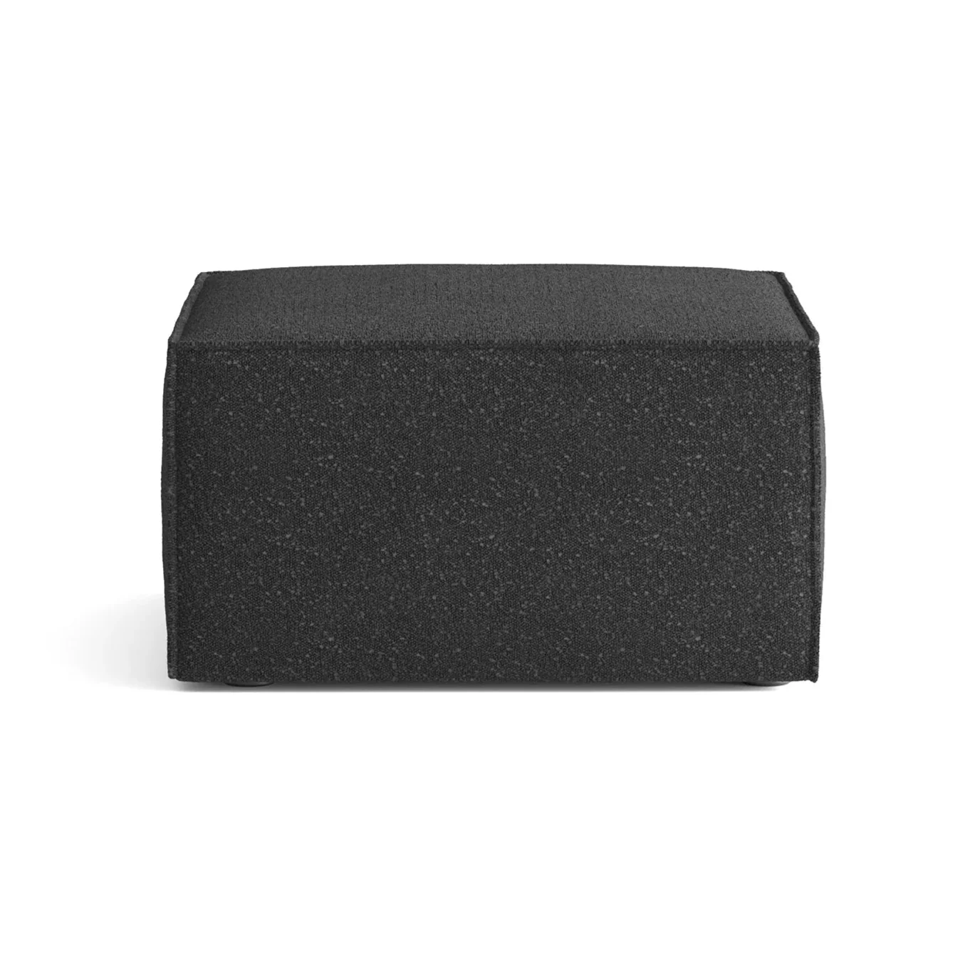 Sofa modułowa ANDO – puf czarny boucle