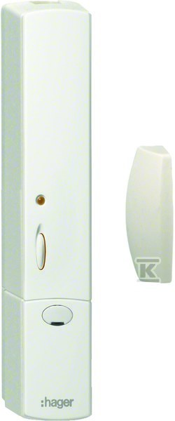 Czujnik magnetyczny otwarcia natynkowy, biały, KNX Q/E/S TRC301B