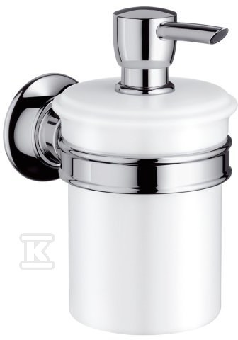 Dozownik mydła Hansgrohe Axor Montreux z porcelany chrom 42019000