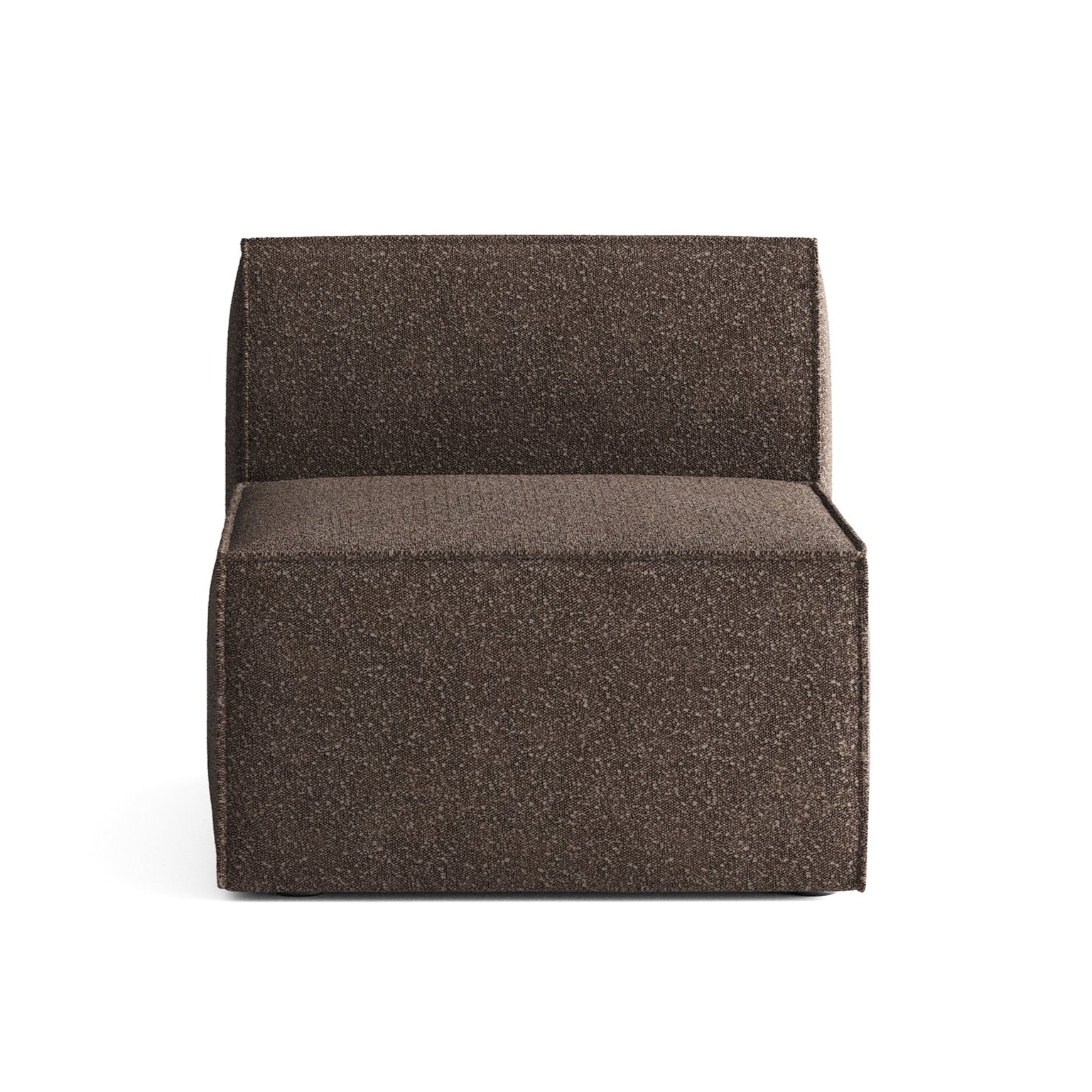 Sofa modułowa ANDO – moduł środkowy brązowy boucle