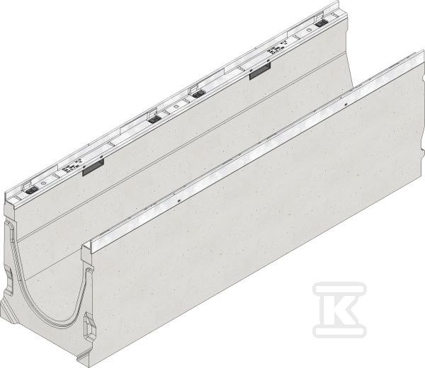 Korytko odwadniające FASERFIX KS+ 200 typ 010, odcinek 1 metr 33319
