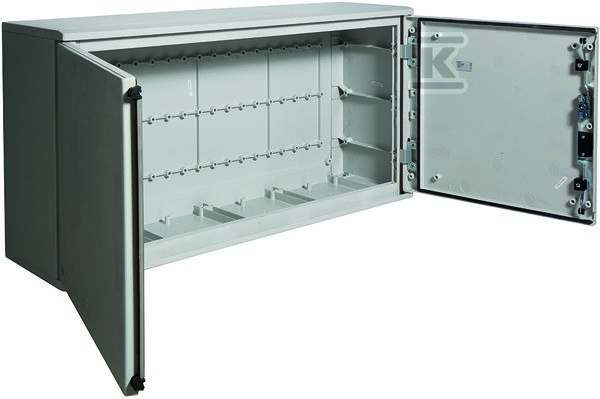 Obudowa poliester 550x1100x300 mm, IP65, PANEL-struct., naścienna, drzwi pełne FL310B