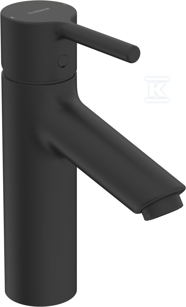Bateria umywalkowa jednouchwytowa HANSAVANTIS XL, zasięg: 114 mm, dźwignia z drążkiem, kolor: Czarny matowy 5237226733