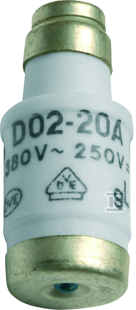 Wkładka topikowa D02 gG 20A 400VAC LE1820