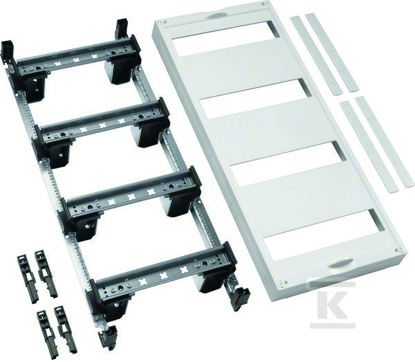 Blok dla aparatów modułowych montowanych poziomo 4x12M 600×250 mm UD41B1