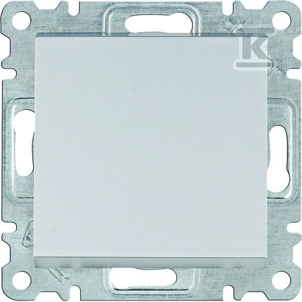 LUMINA Łącznik 2-biegunowy, srebrny WL0062