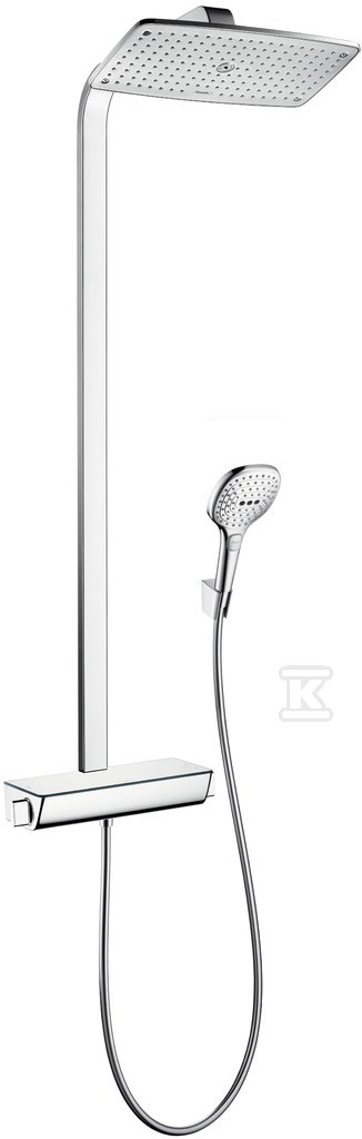 Zestaw prysznicowy z deszczownicą Hansgrohe Raindance Select dn15, 1 strumieniowy chrom 27112000 27112000