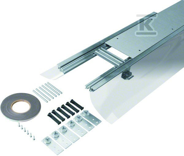 Kanał współpoziomy boczna folia ochronna BKFD 200x(65-110) mm stal, TEHALIT.BK BKFD200065