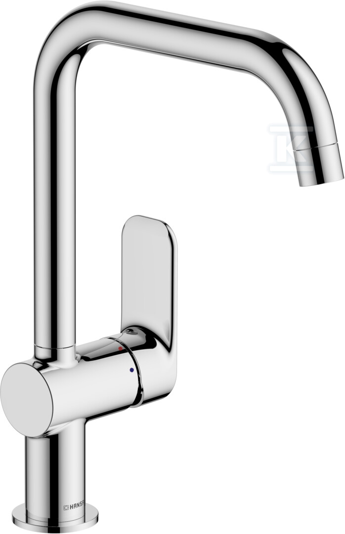 Bateria kuchenna HANSABASIC, boczna dźwignia, zasięg: 200 mm, kolor: chrom 55562203