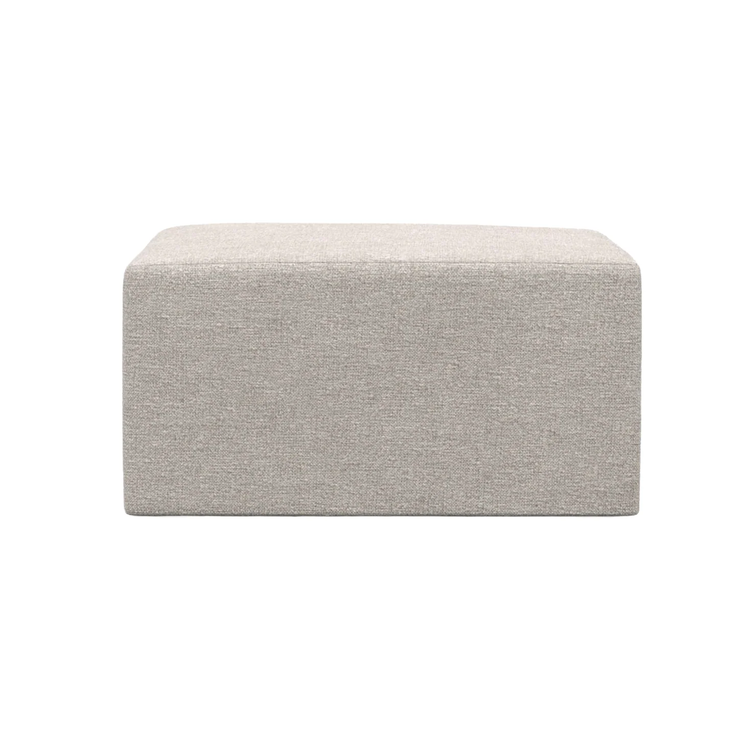 Sofa modułowa TORI – puf jasnoszary