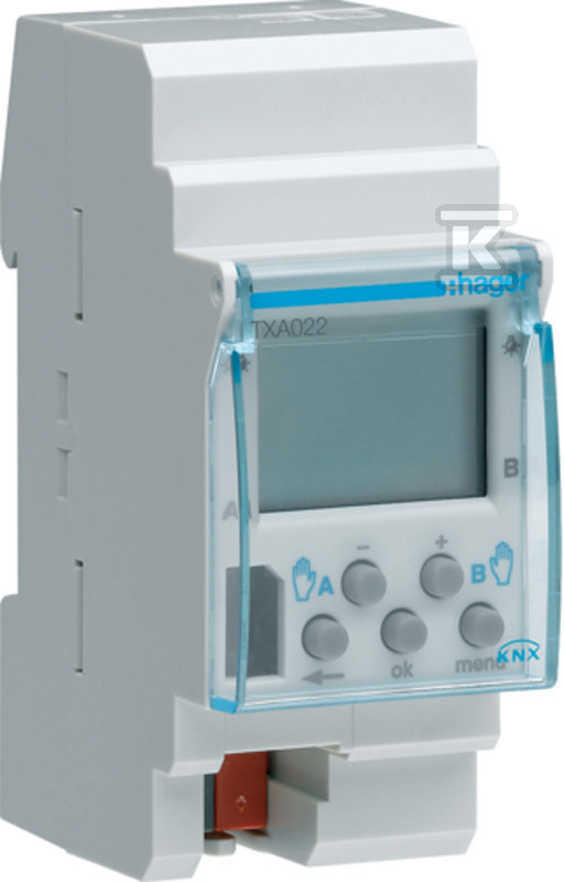 Zegar sterujący tygodniowy, KNX E/S TXA022