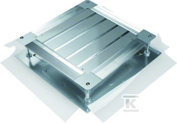 Puszka podłogowa uniwersalna na płycie rozmiar 3 165-215 mm stal, TEHALIT.UK UDB3165215