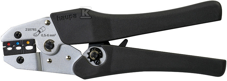Praska ręczna do izolowane końcówek cienkościennych 0,5-6mm 210761