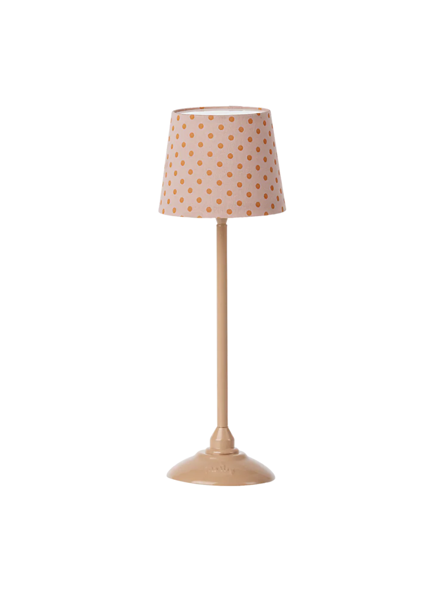 Miniaturowa lampa podłogowa