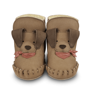 Ocieplane skórzane buty niemowlęce Junus Booties