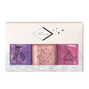 Zestaw 3 lakierów do paznokci dla dzieci Betty Scarlet Stella set